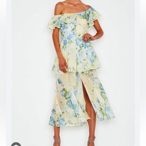 NWOT Alice Mccall Flawless Dress in Butter Blossom